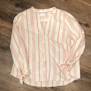 J Crew striped button up